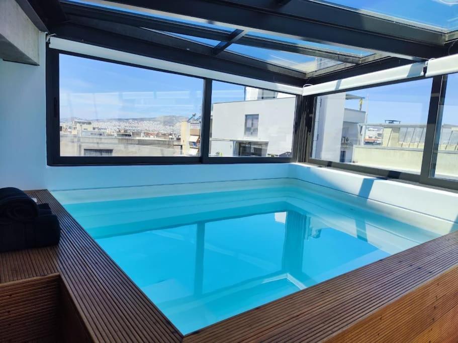 Апартаменты Gazi Pool House Афины Экстерьер фото